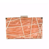 Bolsa Clutch Isla Galerias - Aruba Laranja Cantaloupe