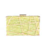 Bolsa Clutch Isla Galerias - Aruba Amarelo Suave