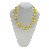 Choker Elos Grossos Isla Galeiras Cor Dourado